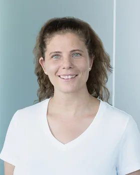Caroline Hoffman, leitende medizinische Praxisassistentin der Arztpraxis Baden